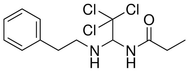 N-(2,2,2-TRICHLORO-1-PHENETHYLAMINO-ETHYL)-PROPIONAMIDE