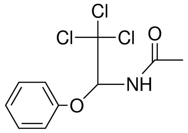 N-(2,2,2-TRICHLORO-1-PHENOXY-ETHYL)-ACETAMIDE