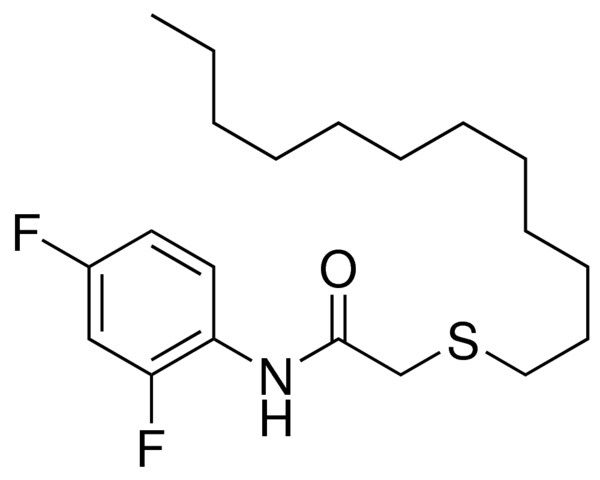 N-(2,4-DIFLUORO-PHENYL)-2-DODECYLSULFANYL-ACETAMIDE