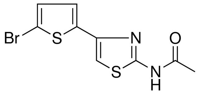 N-(4-(5-BROMO-THIOPHEN-2-YL)-THIAZOL-2-YL)-ACETAMIDE