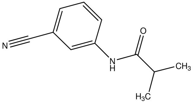 <i>N</i>-(3-Cyanophenyl)-2-methylpropanamide