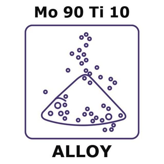 Molybdenum-titanium alloy, Mo90Ti10