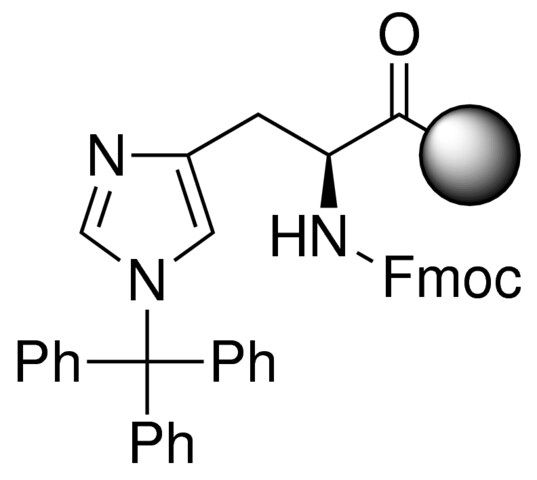 Fmoc-His(Trt)-Wang resin