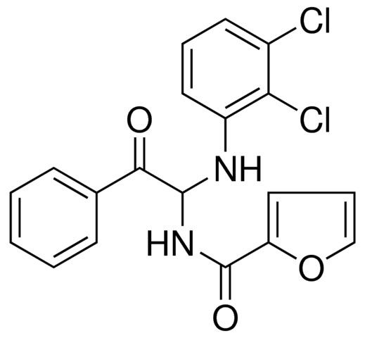 FURAN-2-CARBOXYLIC ACID (1-(2,3-DICHLORO-PHENYLAMINO)-2-OXO-2-PH-ETHYL)-AMIDE