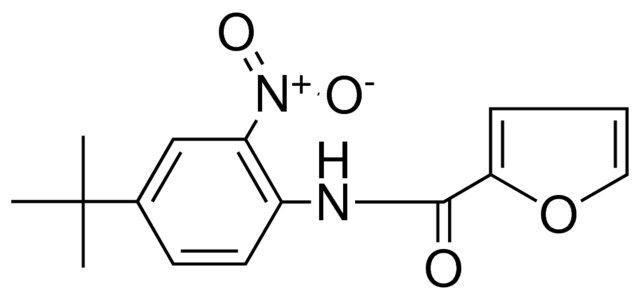 FURAN-2-CARBOXYLIC ACID (4-TERT-BUTYL-2-NITRO-PHENYL)-AMIDE