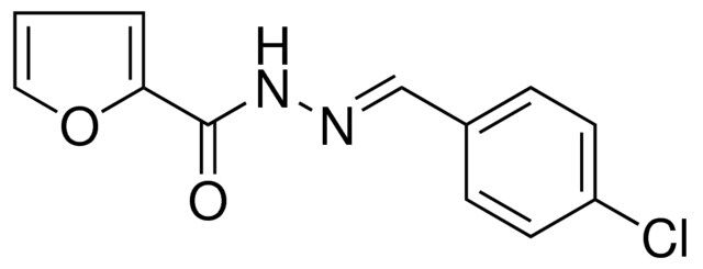 FURAN-2-CARBOXYLIC ACID (4-CHLORO-BENZYLIDENE)-HYDRAZIDE