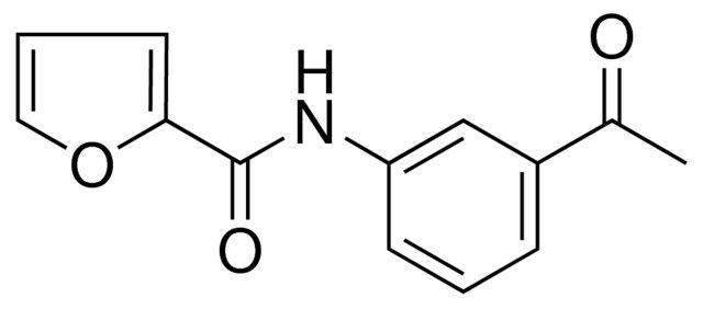 FURAN-2-CARBOXYLIC ACID (3-ACETYL-PHENYL)-AMIDE