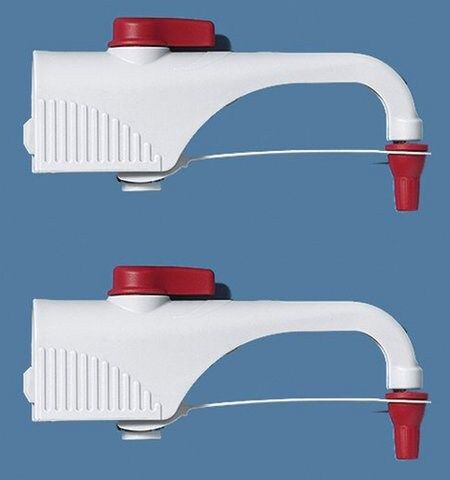 Discharge tube with recirculation valve for Dispensette<sup>®</sup> S