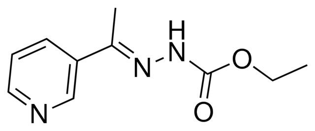 ethyl (2E)-2-[1-(3-pyridinyl)ethylidene]hydrazinecarboxylate