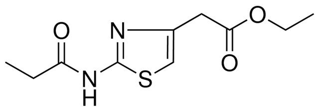 ETHYL (2-(PROPIONYLAMINO)-1,3-THIAZOL-4-YL)ACETATE