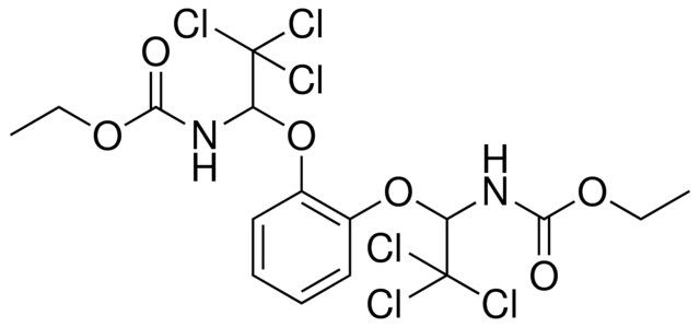 ETHYL 2,2,2-TRICHLORO-1-(2-{2,2,2-TRICHLORO-1-[(ETHOXYCARBONYL)AMINO]ETHOXY}PHENOXY)ETHYLCARBAMATE