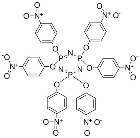 2,2,4,4,6,6-HEXAKIS-(4-NITRO-PHENOXY)-,,-(1,3,5,2,4,6)TRIAZATRIPHOSPHININE