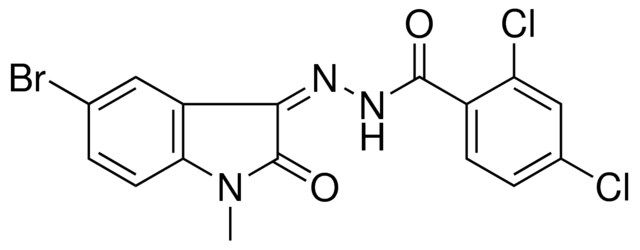 2,4-DICHLORO-BENZOIC ACID (5-BR-1-ME-2-OXO-1,2-2H-INDOL-3-YLIDENE)-HYDRAZIDE