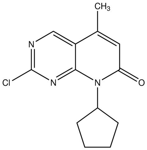 2-Chloro-8-cyclopentyl-5-methyl-8H-pyrido[2,3-d]pyrimidin-7-one