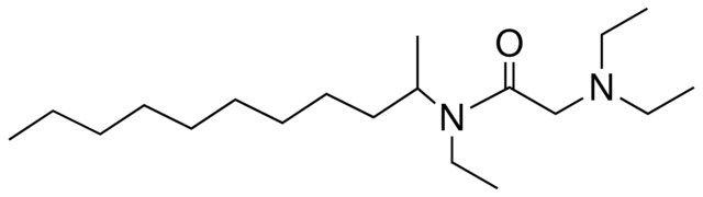 2-DIETHYLAMINO-N-ETHYL-N-(1-METHYLDECYL)-ACETAMIDE HYDROCHLORIDE