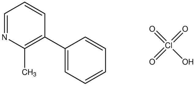 2-methyl-3-phenylpyridine, perchlorate salt