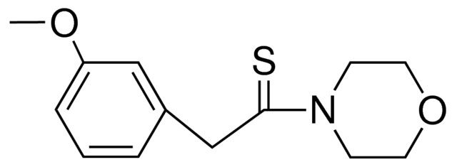 2-(3-METHOXY-PHENYL)-1-MORPHOLIN-4-YL-ETHANETHIONE