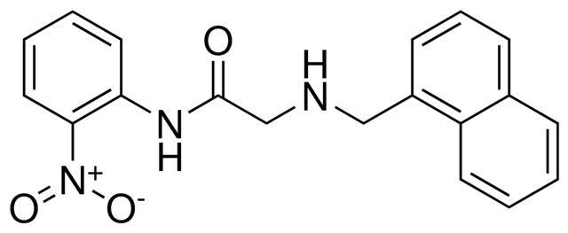 2-((1-NAPHTHYLMETHYL)AMINO)-N-(2-NITROPHENYL)ACETAMIDE