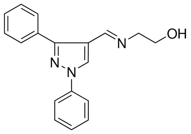 2-((1,3-DIPHENYL-1H-PYRAZOL-4-YLMETHYLENE)-AMINO)-ETHANOL