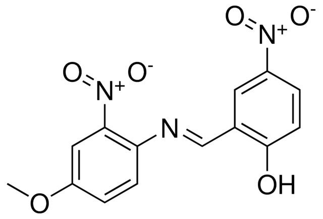 2-((4-METHOXY-2-NITRO-PHENYLIMINO)-METHYL)-4-NITRO-PHENOL