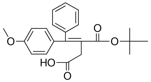 2-((4-METHOXY-PHENYL)-PHENYL-METHYLENE)-SUCCINIC ACID 1-TERT-BUTYL ESTER