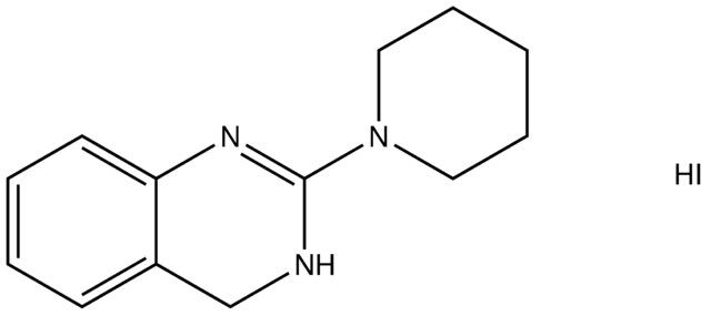 2-(1-piperidinyl)-3,4-dihydroquinazoline hydroiodide