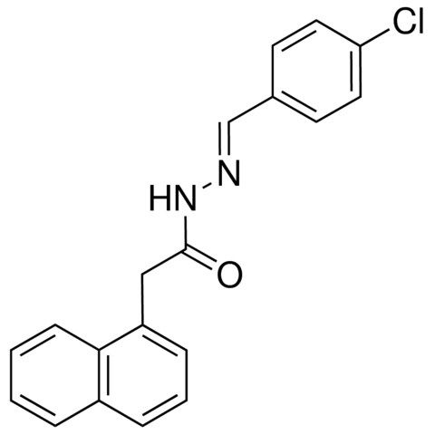 2-(1-NAPHTHYL)ACETIC 4-CHLOROBENZYLIDENEHYDRAZIDE