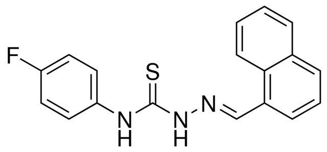 1-NAPHTHALDEHYDE N-(4-FLUOROPHENYL)THIOSEMICARBAZONE