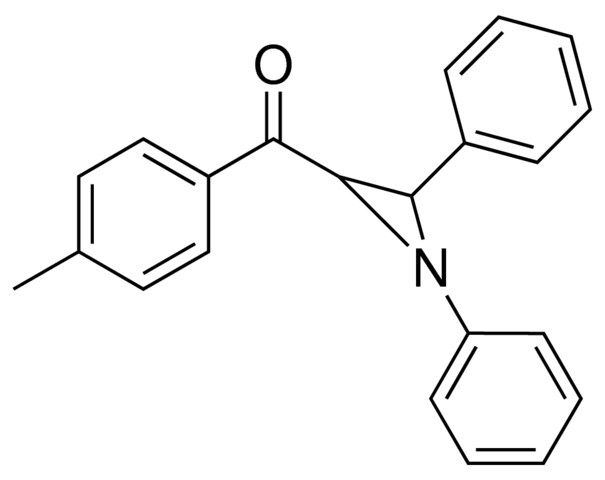 1,2-DIPHENYL-3-(4-METHYLBENZOYL)AZIRIDINE