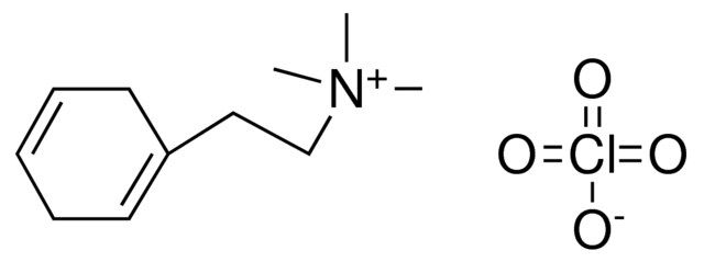 (2-(1,4-CYCLOHEXADIEN-1-YL)ETHYL)TRIMETHYLAMMONIUM PERCHLORATE