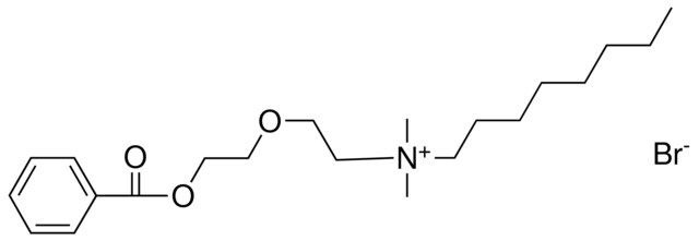 (2-(2-BENZOYLOXY-ETHOXY)-ETHYL)-DIMETHYL-OCTYL-AMMONIUM, BROMIDE