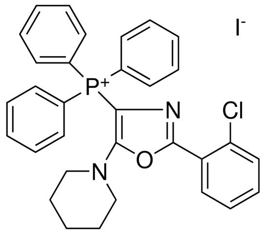 (2-(2-CHLORO-PHENYL)-5-PIPERIDIN-1-YL-OXAZOL-4-YL)-TRIPHENYL-PHOSPHONIUM, IODIDE