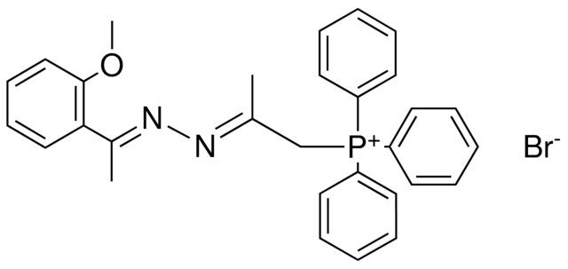 (2-(2-METHOXY-A-METHYLBENZYLIDENEHYDRAZINYLIDENE)PROPYL)TRIPHENYLPHOSPHONIUM BR