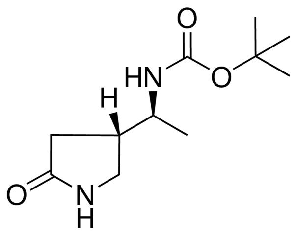 TERT-BUTYL (1S)-1-[(3S)-5-OXO-3-PYRROLIDINYL]ETHYLCARBAMATE