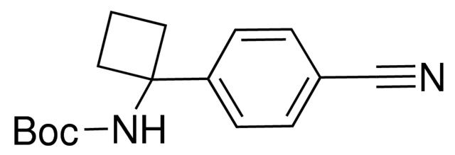 tert-Butyl 1-(4-cyanophenyl)cyclobutylcarbamate