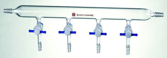 Synthware<sup>TM</sup> vacuum manifold with PTFE stopcocks