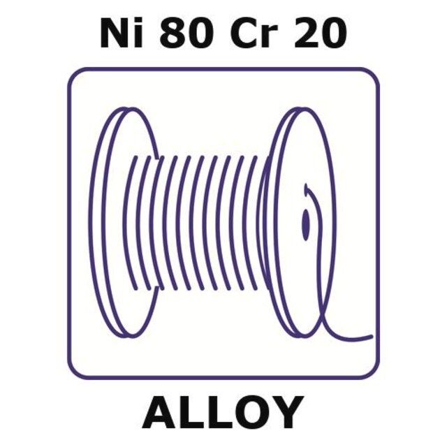 Nickel-chromium alloy, Ni80Cr20