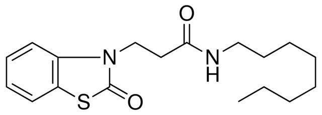 N-OCTYL-3-(2-OXO-BENZOTHIAZOL-3-YL)-PROPIONAMIDE