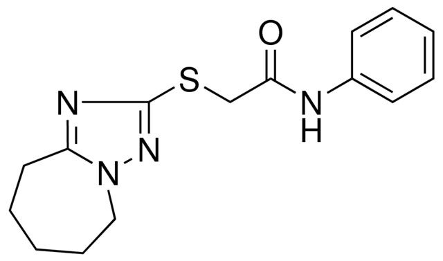 N-PH-2-(6,7,8,9-TETRAHYDRO-5H-(1,2,4)TRIAZOLO(1,5-A)AZEPIN-2-YLTHIO)ACETAMIDE