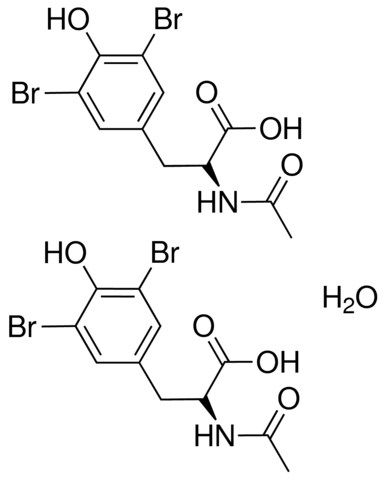 N-ACETYL-3,5-DIBROMO-L-TYROSINE HEMIHYDRATE