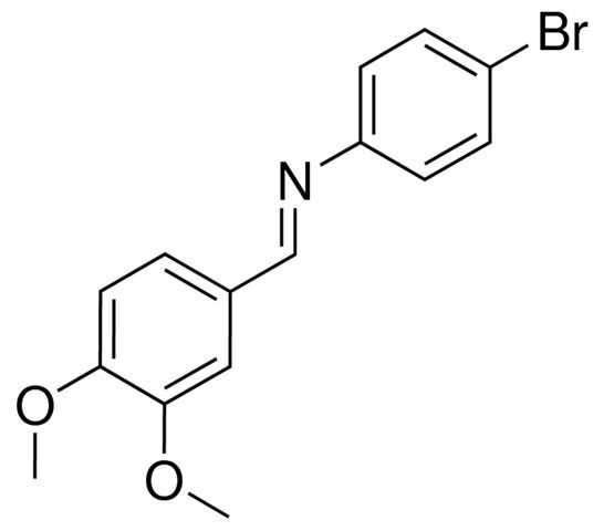 N-(3,4-DIMETHOXYBENZYLIDENE)-4-BROMOANILINE