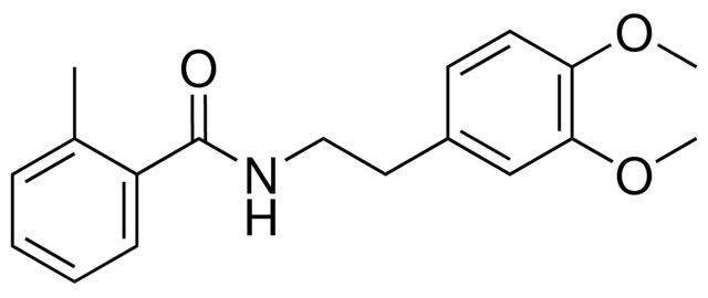 N-(2-(3,4-DIMETHOXY-PHENYL)-ETHYL)-2-METHYL-BENZAMIDE