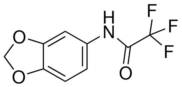 N-(1,3-BENZODIOXOL-5-YL)-2,2,2-TRIFLUOROACETAMIDE