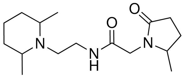 N-[2-(2,6-dimethyl-1-piperidinyl)ethyl]-2-(2-methyl-5-oxo-1-pyrrolidinyl)acetamide