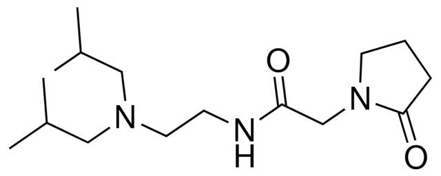 N-[2-(diisobutylamino)ethyl]-2-(2-oxo-1-pyrrolidinyl)acetamide