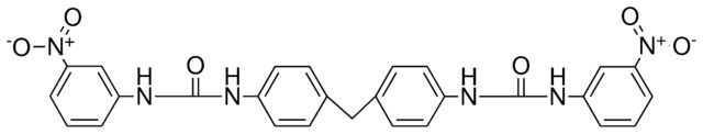 N-[4-(4-{[(3-NITROANILINO)CARBONYL]AMINO}BENZYL)PHENYL]-N'-(3-NITROPHENYL)UREA