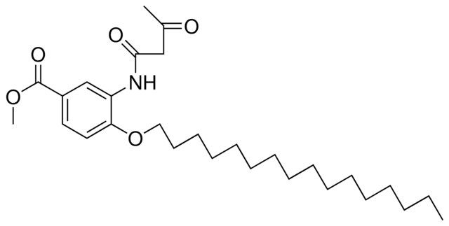 METHYL 3-ACETOACETAMIDO-4-(HEXADECYLOXY)BENZOATE