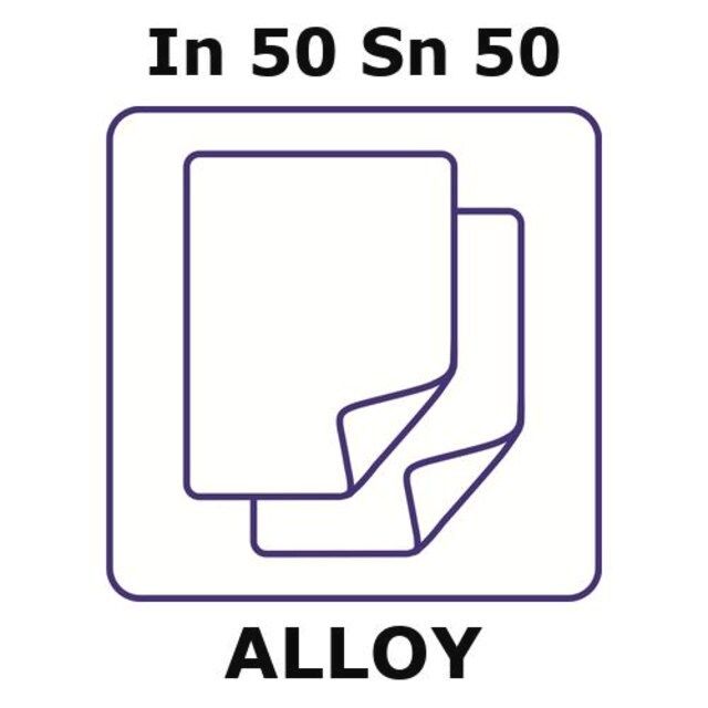 Indium-tin alloy, In50Sn50