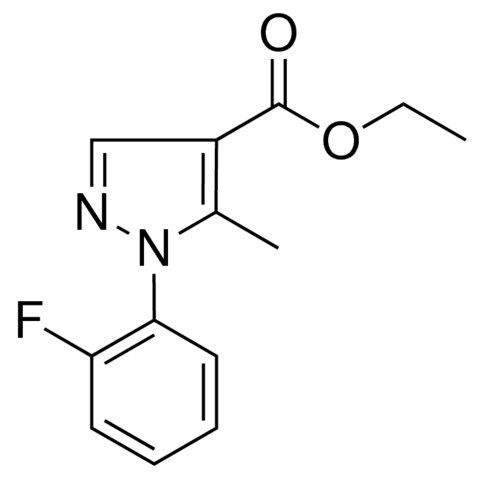 ETHYL 1-(2-FLUOROPHENYL)-5-METHYL-1H-PYRAZOLE-4-CARBOXYLATE