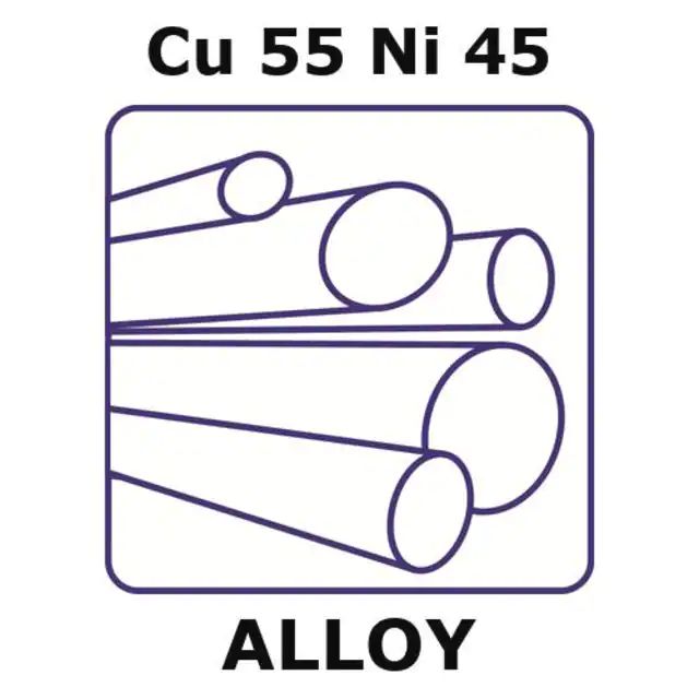 Constantan-resistance alloy, Cu55Ni45